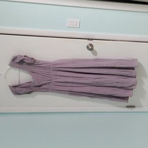 Lavender maxi dress